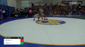 138 lbs Semifinal - Kyle Botelho, Burlingame vs Zach Watts, Clovis North