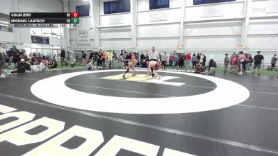 S-120 lbs 7th Place - Colin Zito, NY vs Michael Laatsch, OH
