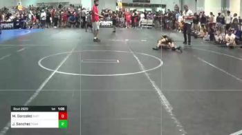 69 lbs Quarterfinal - Mason Gonzalez, Eastern Sabers Wrestling vs Jaxon Sanchez, Team Reign
