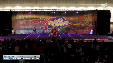 Ocala Athletix - Cherry Bombs [2025 L1 Youth - D2 Day 1] 2025 Spirit Cheer Dance Grand Nationals & Cheer Nationals