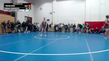 165 lbs Champ. Round 2 - Devon Rush, Kokomo vs Kennan Henderson, Pendleton