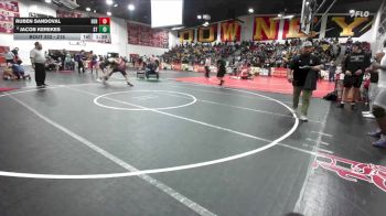 215 lbs Champ. Round 2 - Ruben Sandoval, Heritage vs Jacob Kerekes, South Torrance
