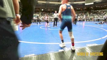 67 lbs Round Of 64 - Ryatt Danz, Bruin Elite vs Cash Robertson, Victory