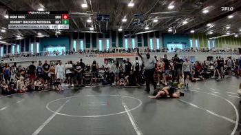 68 lbs Semis & 1st Wrestleback (8 Team) - Dom Moc, Team Barracuda vs Johnny Badger Messina, Buxton