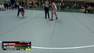 Round 4 - Cal Butikofer, Yorkville Wrestling Club vs Isaiah Renneke, BOLD