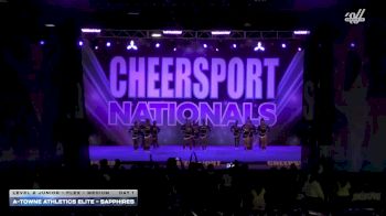 A-towne Athletics Elite - Sapphires [2026 L2 Junior - Flex - Medium Day 1] 2026 CHEERSPORT National All Star Cheerleading Championship