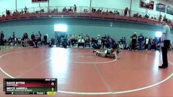 144 lbs Cons. Round 2 - Rayce Bitter, Unattached vs Bryce Harrell, Warren Wrestling Academy