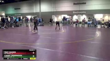 106 lbs Round 4 (6 Team) - Caiden Underwood, Warrior Elite vs Troy Shader, PAL Tropics