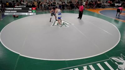 193-209 lbs Champ. Round 1 - Carson Osborne, PSF Wrestling Academy vs Logan Baker, Concordia