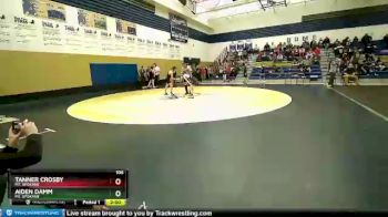 106 lbs Semifinal - Aiden Damm, Mt. Spokane vs Tanner Crosby, Mt. Spokane