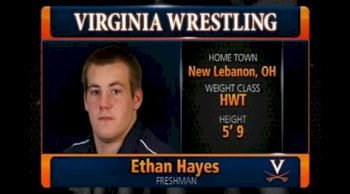 285 m, Chris Penny, Virginia Tech vs Ethan Hayes, Virginia