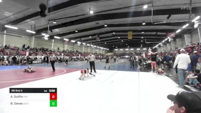 49 lbs Rr Rnd 4 - Alison Sutfin, Top Rank vs Braxton Daves, Southwest Hammers