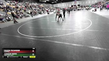 126 lbs 11th Place Match - Connor Redig, West Bend West vs Mason Techmeier, Muskego