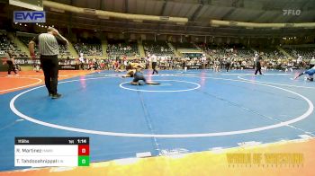 115 lbs Round Of 16 - Raiden Martinez, Hawkeye WC vs Talon Tahdooahnippah, Elgin Wrestling