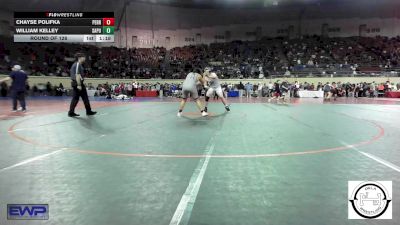 200 lbs Round Of 128 - Chayse Polifka, Perry vs William Kelley, Sapulpa Jr High