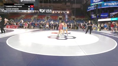 235 lbs Champ. Rd Of 16 - Cherish Hall-Taoai, CA vs Alexis Stinson, MO