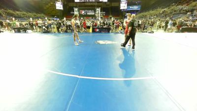 165 lbs Cons 32 #2 - Declan Kelts, TX vs Eli Lyons, ND