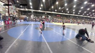 55 lbs Cons. Round 4 - Brayden Buchholz, Badlands Little Brawlers vs Chaycen Schmidt, Scottsbluff