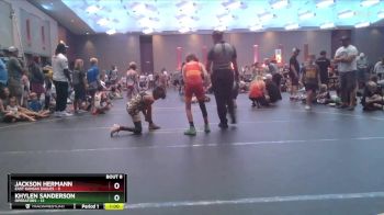 65 lbs Semis & 1st Wrestleback (8 Team) - Jackson Hermann, East Kansas Eagles vs Khylen Sanderson, Operators