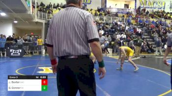 132 lbs Consolation - Jimmy Baxter, Canon-McMillan vs Garret Connor, Forest Hills