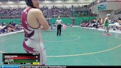 175 lbs Quarters & 1st Wb (16 Team) - Adam Kalfas, Hillgrove vs Jax Pope, Buford HS