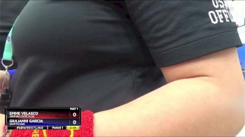 138 lbs 3rd Place Match - Giulianni Garcia, Unattached vs Emme Velasco, Arizona State Club