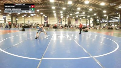 75 lbs Consi Of 8 #1 - Ezra Cappa, IN vs Ashton Cornicelli, RI