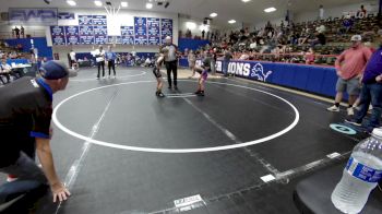 61-64 lbs Rr Rnd 4 - Baker Schubert, Chandler Takedown Club vs Grayson Vanzant, Bristow Wrestling Club