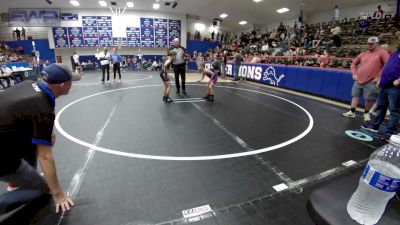 61-64 lbs Rr Rnd 4 - Baker Schubert, Chandler Takedown Club vs Grayson Vanzant, Bristow Wrestling Club