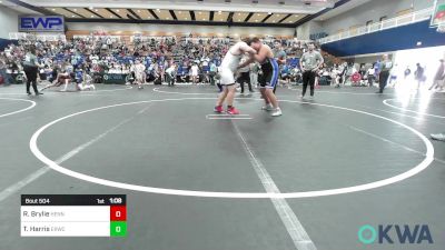 285 lbs Rr Rnd 1 - Raiden Brylie, Hennessey Takedown Club vs Tyson Harris, El Reno Wrestling Club