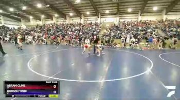 113 lbs Quarterfinal - Abram Cline, CA vs Hudson York, UT