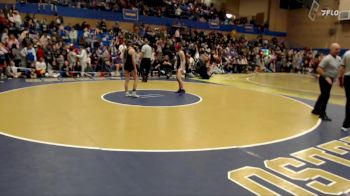 125lbs Cons. Round 8 - Aliza Price, Woodinville (Girls) vs Paige Powers, Peninsula (Girls)