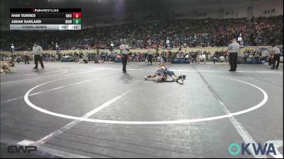 49 lbs Consolation - Ivan Torres, Chickasha Wrestling vs Aidan Garland, Berryhill Wrestling Club