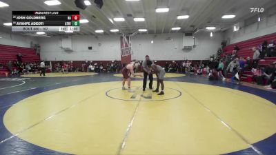 167 lbs Cons. Round 4 - Josh Goldberg, Las Lomas vs Ayanfe Adeoti, Athenian