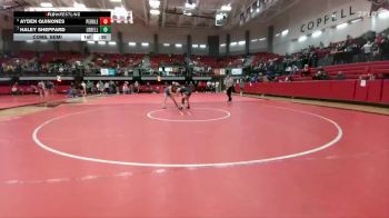 145 lbs Cons. Semi - Ayden Quinones, Pebble Hills vs Haley Sheppard, Hurst Bell
