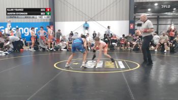 148 lbs Rr Rnd 7 - Illan Ybanez, Outsiders Wrestling Club - BHS vs Austin Gyorkos, Michigan Premier Blue - BHS