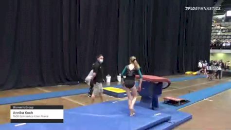 Annika Koch - Women's Group, TAGS Gymnastics-Eden Prairie - 2021 Women's Xcel Region 4 Championships