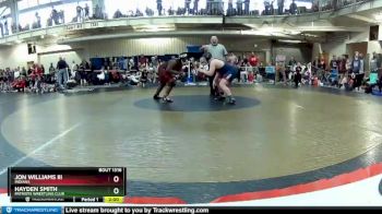 220 lbs Champ. Round 1 - Hayden Smith, Patriots Wrestling Club vs Jon Williams Iii, Indiana