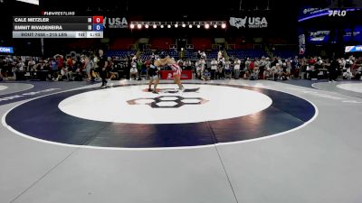 215 lbs Cons. Sub-rd Of 32 - Cale Metzler, IN vs Emmit Rivadeneira, ID