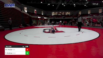 135 lbs Rr Rnd 2 - Maci Pickle, Poteau High School Girls vs Trinity Andras, Miami