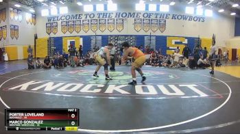 215 lbs Round 3 (8 Team) - Marco Gonzalez, Westside Wrestling vs Porter Loveland, Buchholz