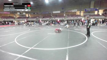 61 lbs 5th Place - Damian Vigil, Mile High WC vs Zaiden Axtell, Valley Bad Boys