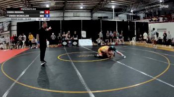 70 kg Cons. Round 3 - Owen Reinsel, Lehigh Valley Wrestling RTC vs Owen McMullen, Bishop McCort High School Wrestling
