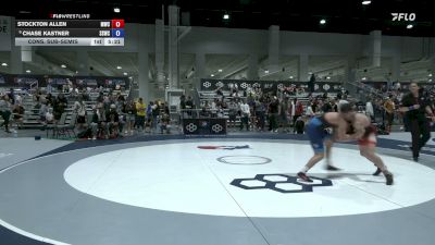 60 kg Cons. Sub-semis - Stockton Allen, Mustang Wrestling Club vs Chase Kastner, South Side Wrestling Club