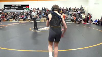 110 lbs Cons. Round 3 - Jacoby Colthurst, Big Game Wrestling Club vs Levi Thompson, Hawkeye Wrestling Academy