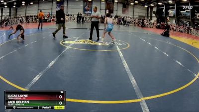 92 lbs Rd# 2 10:30am Friday - Lucas Layne, Team Gotcha vs Jack Holman, SELECT, Utah