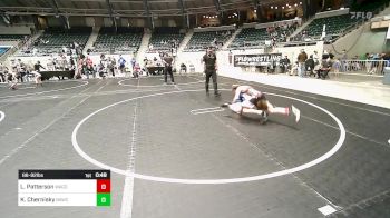 86-92 lbs Rr Rnd 3 - Landon Patterson, Wagoner Takedown Club vs Keaton Chernisky, BAWC