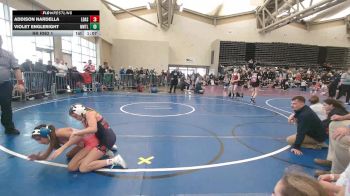 80 lbs Rr Rnd 1 - Addison Nardella, Lady Assassins - Girls vs Violet Engleright, NewWhale Teel - Girls