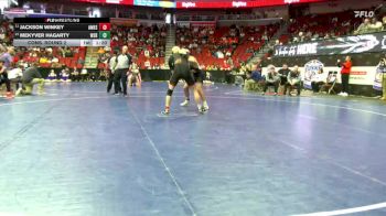 3A-175 lbs Cons. Round 2 - Jackson Winkey, Ames vs Mekyver Hagarty, Waverly-Shell Rock