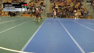 130 lbs Cons. Round 3 - Croix Jolly, Forest Lake Wrestling Club vs Kevin Kerzman, Paynesville